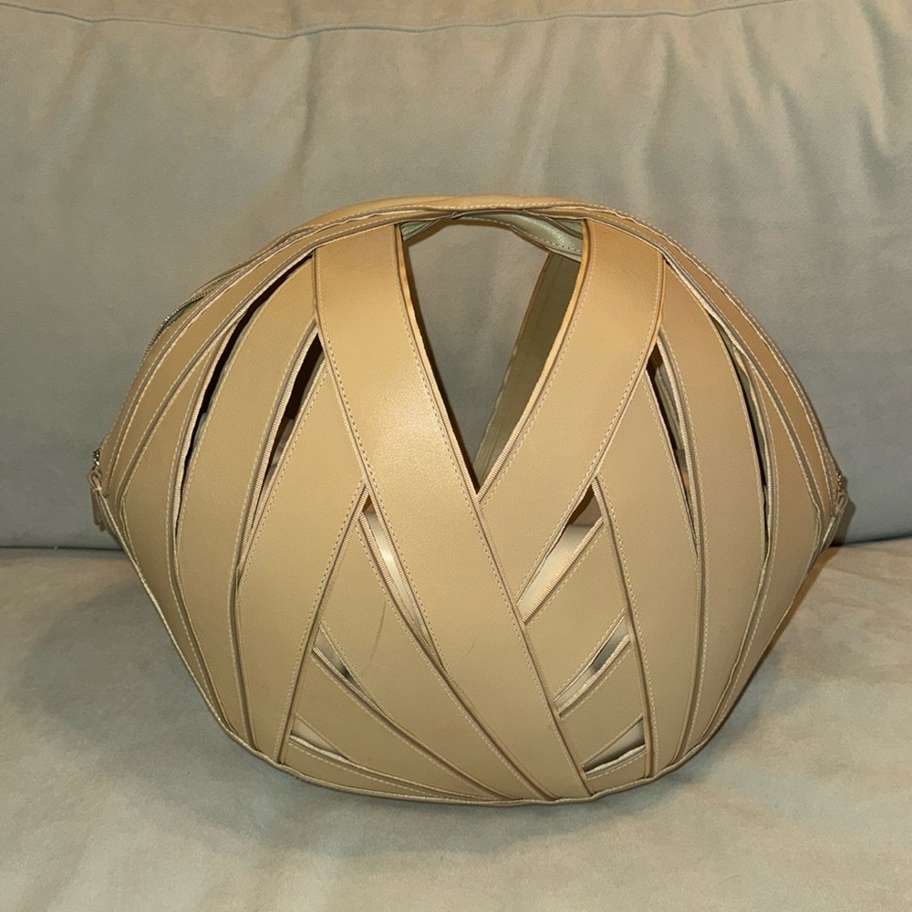 Perrin Ball Bag Le Panier Large Cream with insert